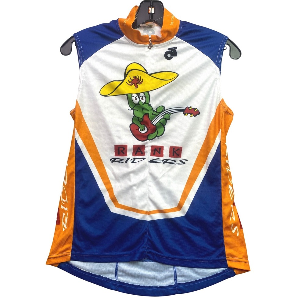 Champion System Jersey Womens Medium Bicycle Spell Out Athletic Bike Racing